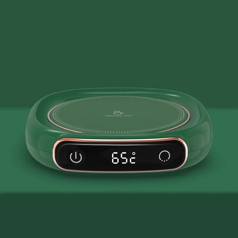 Digital Milk Heating Pad with Desktop Base and Temperature Display