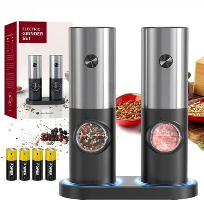 GrindMate Electric Salt & Pepper Grinder