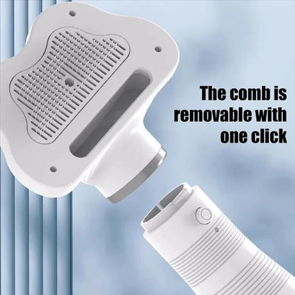FluffDry 2-in-1 Pet Hair Dryer Brush