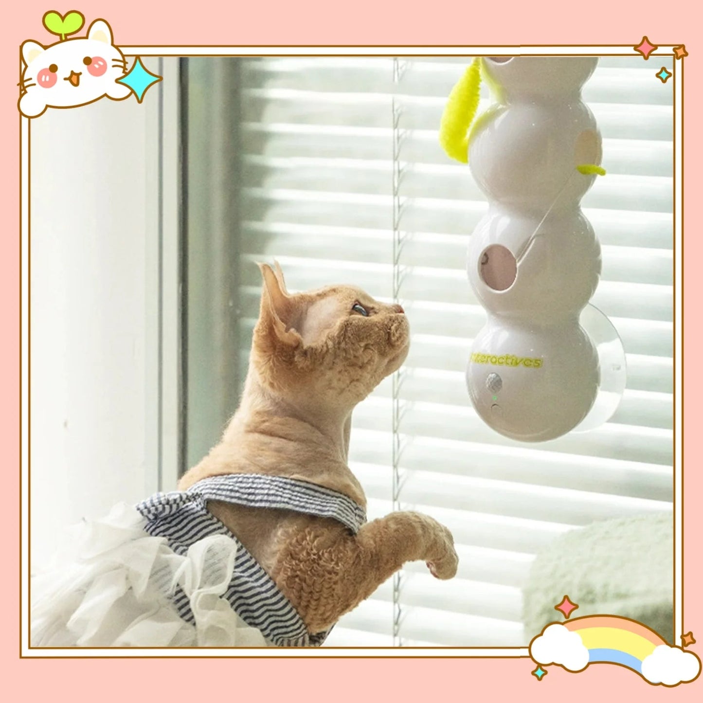 WhiskerWand Smart Teasing Cat Toy