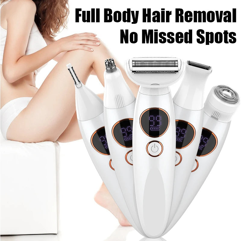 SmoothGlow 5-in-1 Lady Shaver