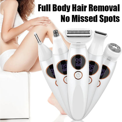 SmoothGlow 5-in-1 Lady Shaver