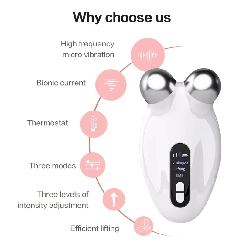 EMS Face Lifting 3D Massager