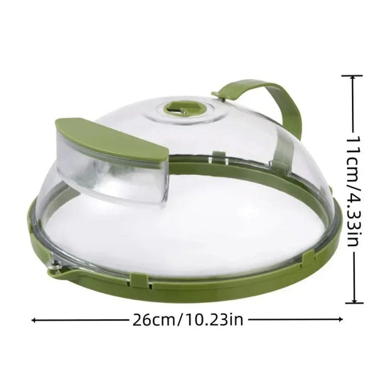 SteamGuard Microwave Splatter Cover