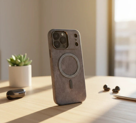 جراب MagSafe من الجلد العتيق لهاتف iPhone
