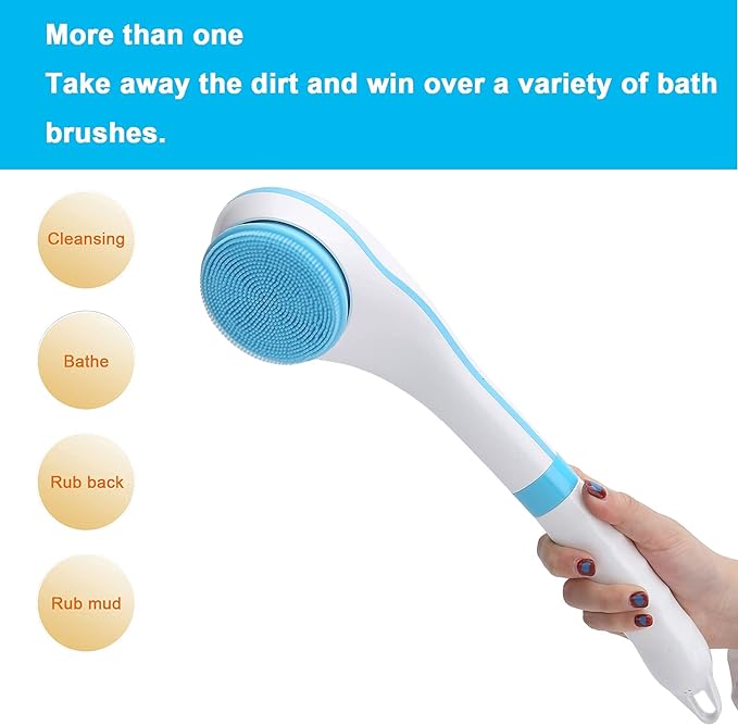 Electric Body Bath Brush 5 in 1 – Deep Cleaning & Exfoliation