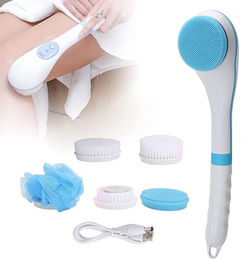 Electric Body Bath Brush 5 in 1 – Deep Cleaning & Exfoliation