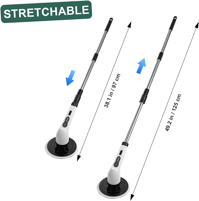 Electric Cleaning Brush – Powerful Bathroom & Kitchen Scrubber