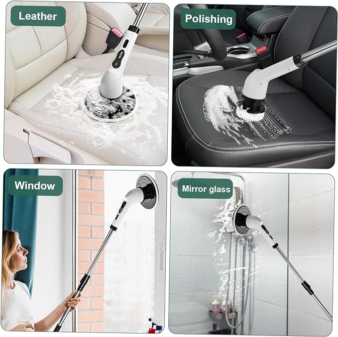 Electric Cleaning Brush – Powerful Bathroom & Kitchen Scrubber