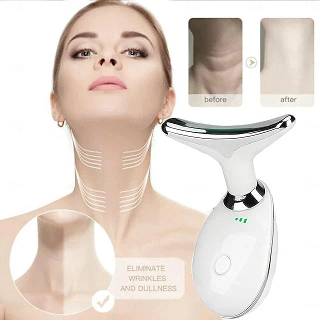 جهاز تجميل الوجه والرقبة بتقنية LED - مدلك الوجه